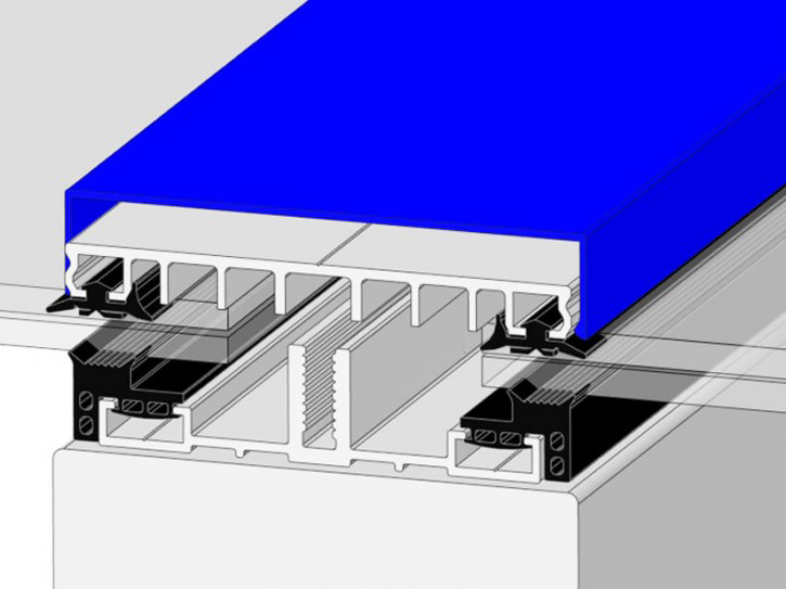 Glas Auflageprofile Aus Aluminium Für Einfach Glas Musterset